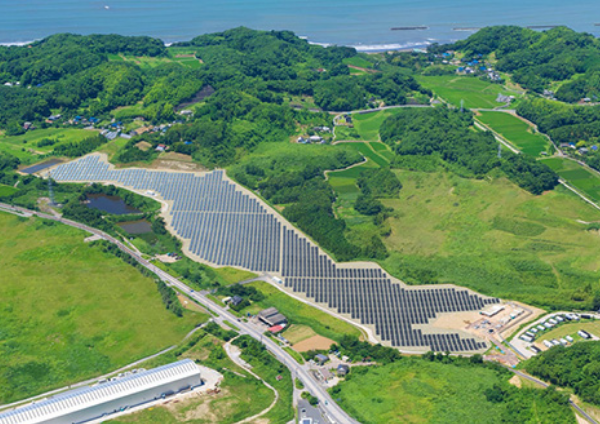 千葉富津太陽光発電所